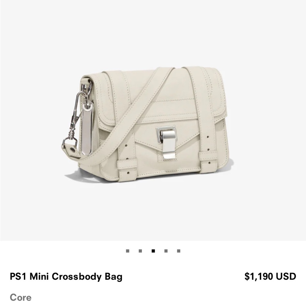 Proenza Schouler - PS1 Mini Crossbody Bag - Pale Blue